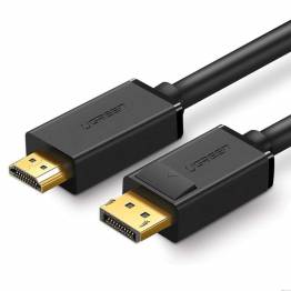Ugreen Mini DisplayPort till Displayport kabel Premium (2m)