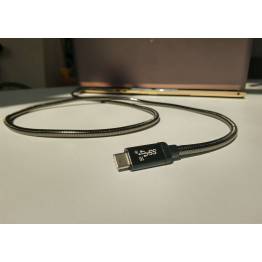  LIFEPOWR 100W USB-C Power Delivery och data USB-C-kabel 1m
