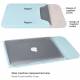 Luxury Sleeve 13,3 "ultratunna i syntetiskt läder till MacBook Pro 2016 +