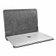 Enkel filt fallet för MacBook Pro 13 "mörkgrå