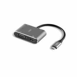 Aiino USB-C Multiport-docka (HDMI, VGA, USB3, USB-c)