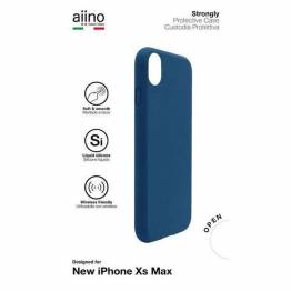  Aiino starkt Premium Cover för iPhone XS Max svart/blå