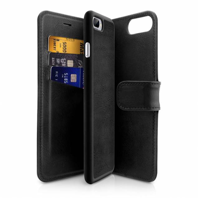 ITskins plånbok omslag för iPhone X/XS avtagbar magnet iPhone Cover