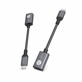 Adam Elements CASA F13 USB-C till USB-A adapter Grey/Rose Gold/guld