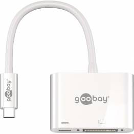 GooBay USB 3.1 Type C till DVI adapter och USB-C