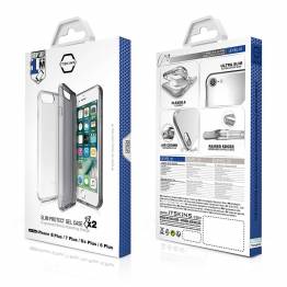  ITSKINS Gel Cover iPhone 6/7/8 plus förpackning med 2st
