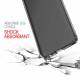 ITSKINS Cover för Samsung Galaxy A6 + genomskinlig svart