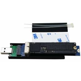 nVME SSD hårddisk rymmer USB-C 3,1 & USB 3,0