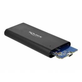 NVMe SSD hårddisk rymmer USB-C 3,1 & USB 3,0