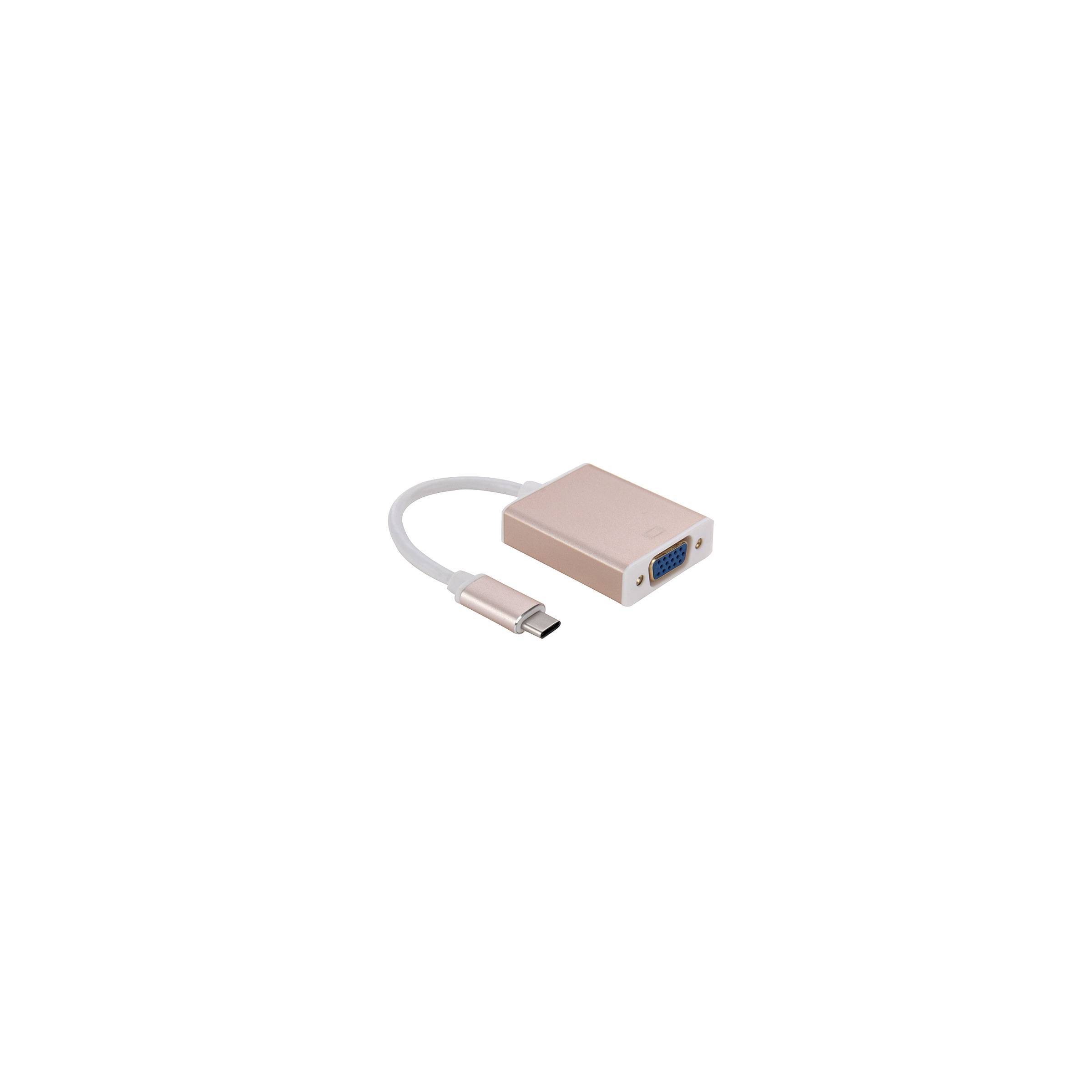 Usb C Typ C 3 1 Till Vga Adapter