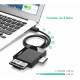 USB-kortläsare (SD, CF, microSD, MS)