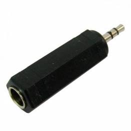 6, 35mm stereo uttag för 3, 5mm mini-jack adapter