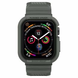  Spigen Apple Watch Thin Fit-skal 4/5/6 / SE 44mm - Militärgrön