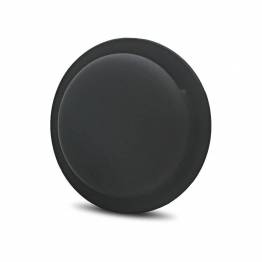 AirTag håller för nyckelring i silikon i svart