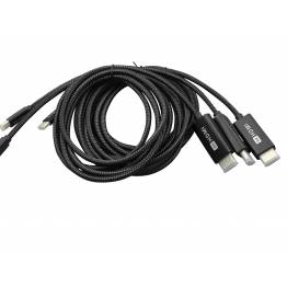  USB-C til HDMI 2.1 Kabel 2m 8K