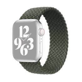 Apple Watch flätat band 38/40 mm - Medium - grönt