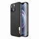 DUX DUCIS Fino iPhone 13 mini 5,4" skal med vävd yta - svart