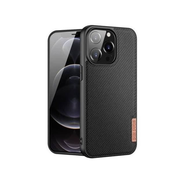 DUX DUCIS Fino iPhone 13 Pro 6,1" skal med vävd yta - svart