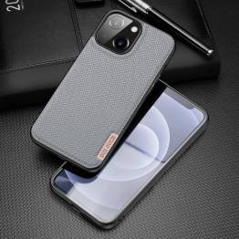  DUX DUCIS Fino iPhone 13 6,1" skal med vävd yta - grå
