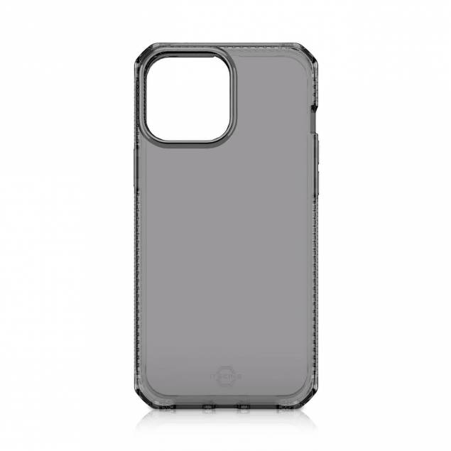 ITSkins Spectrum Clear Cover till iPhone 13 Pro Max -Transparent svart