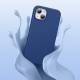Ugreen iPhone 13 6.1" skyddande silikonskal - blå