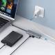 Ugreen USB-C till 4-ports USB Hub med MicroUSB för extra kraft