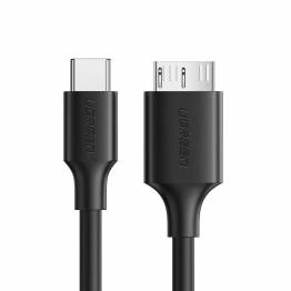  Ugreen USB-C till USB 3 typ B 10pin hane - 1m