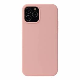  iPhone 13 Pro Max 6.7" skyddande silikonskal - Sakura rosa