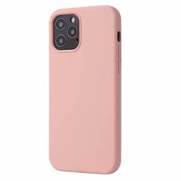 iPhone 13 Pro 6.1" skyddande silikonskal - Sakura rosa