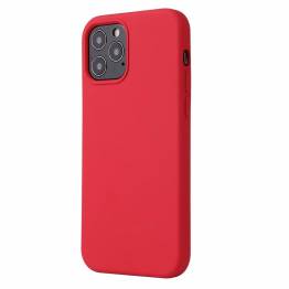  iPhone 13 mini 5,4" skyddande silikonskal - Karminröd