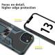 Magnetisk iPhone 13 craftsman skal 6,1" m stöd - Svart/blå