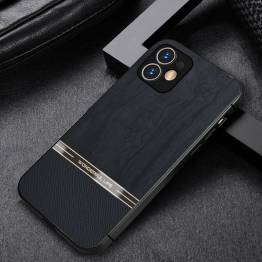  Shang Rui iPhone 11 skal med trämönster - svart