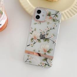  iPhone 13 Pro skal med blommor - Magnolia