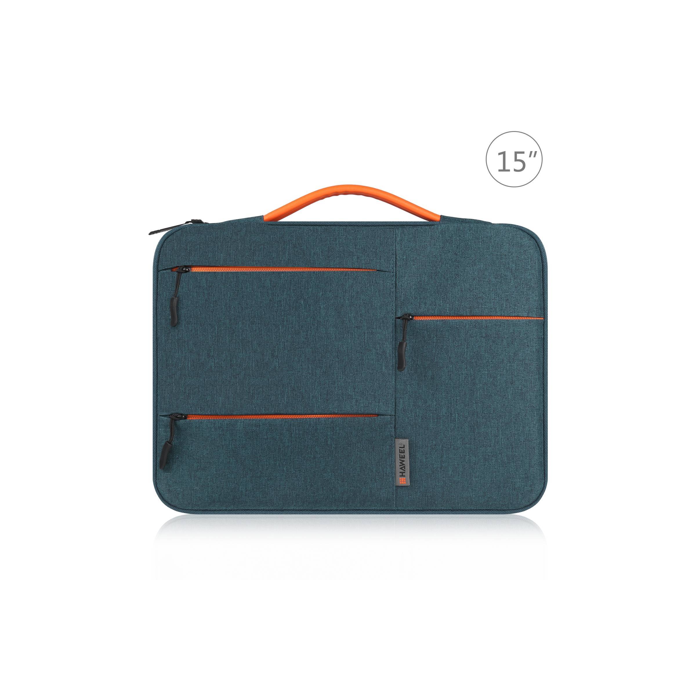 Haweel Macbook 15 16  " Vaska I Vattenavvisande Tyg Blå