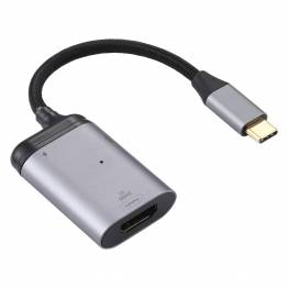  USB-C 4K 60 Hz HDMI Adapter + USB-C laddning och data