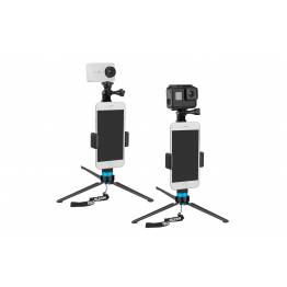  Selfiestick och stativ för GoPro/actionkameror med mobilhållare
