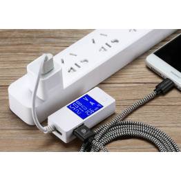  DUX DUCIS härdad USB till USB-C nylonkabel 3m