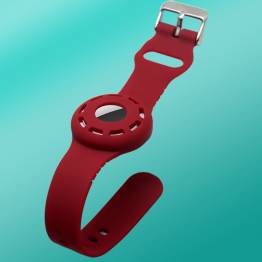  AirTag -armband för barn i silikon - Vit