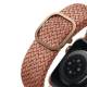 UNIQ Aspen Apple Watch flätat band 38/40/41 mm - Grapefruktrosa