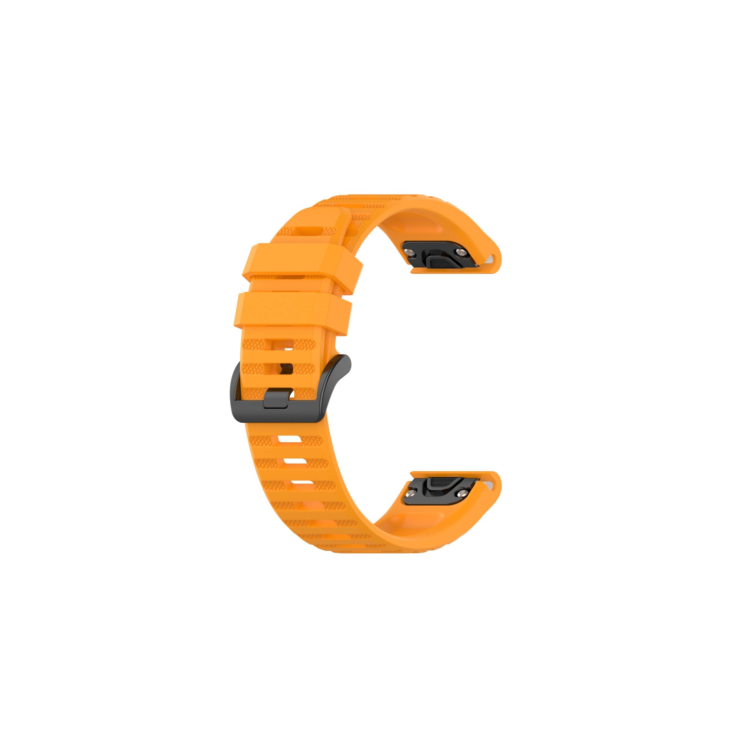 Silikonrem För Garmin Fenix ââââ5/6 Forerunner Instinct Etc Orange