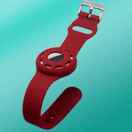  AirTag -armband för barn i silikon - Lila