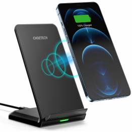 Ugreen 10W Qi trådlös laddare står för 2 positioner - Svart