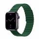 Magnetisk Apple Watch-rem i silikon 38/40/41mm - Grön