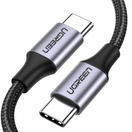 USB-C-kabel zinklegering 1, 5M vit Max 3A Ugreen
