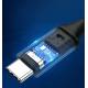 USB-C-kabel zinklegering 1, 5M vit Max 3A Ugreen