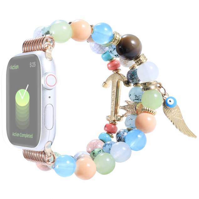 Smycken Armband m pärlor för Apple Watch 38/40/41mm - Flerfärgad