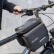 Wozinsky vattentät pannier cykelväska m iPhone-hållare för ramen - 1,5l
