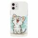 iPhone 12 mini självlysande skal - Glad kattunge