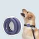 Stötsäker AirTag hållare för husdjur i silikon - Blå