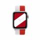 Apple Watch loopback -rem 38/40 mm - röd och vit
